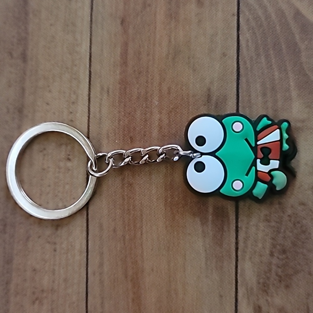 Frog Rubber Keychain